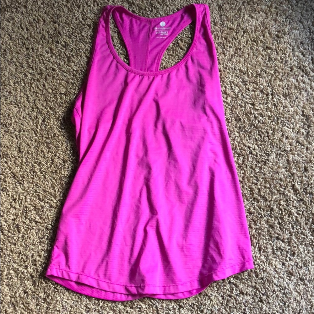 Pink tank top